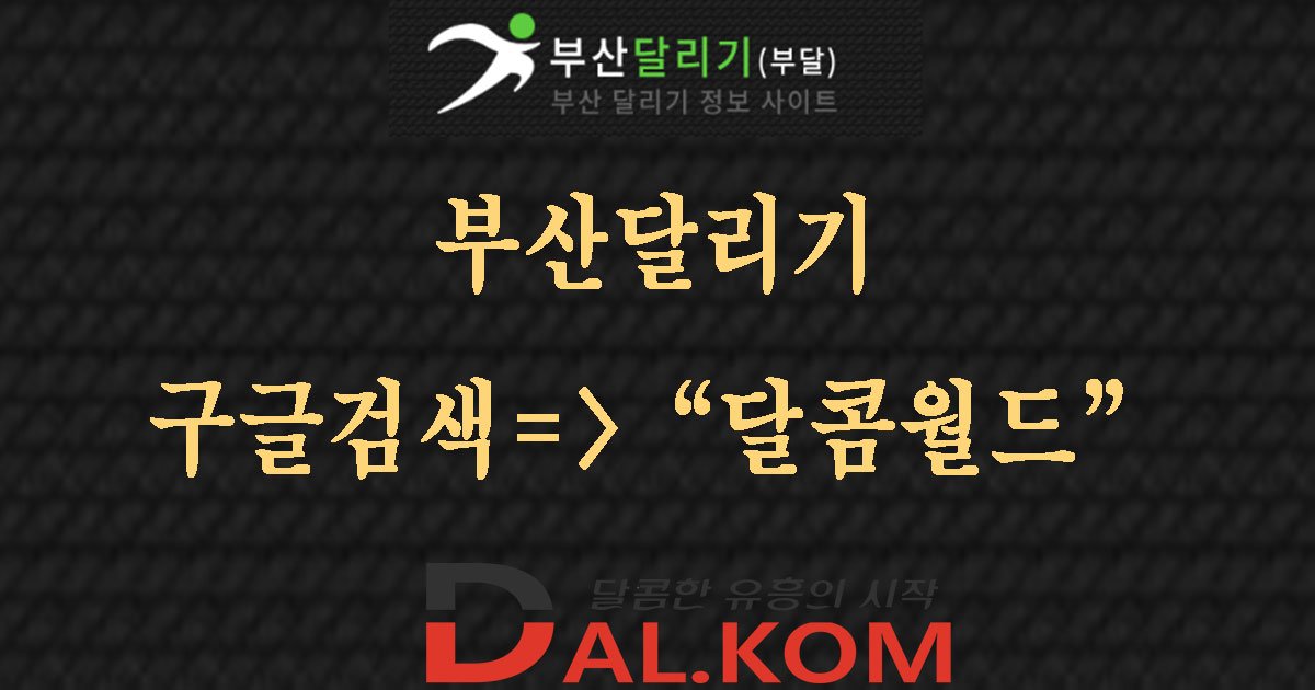 부산달리기